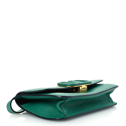 Valentino Garavani Grainy Calfskin VSling Belt Bag English Green 4 of 15