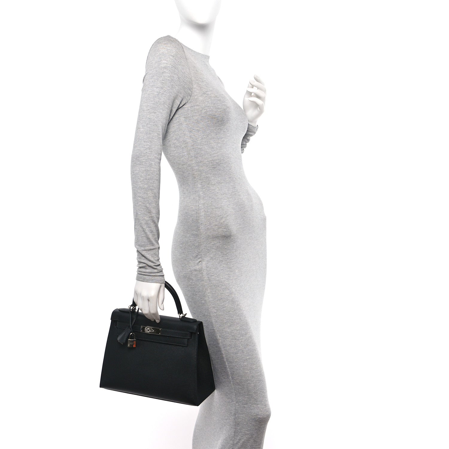 Hermes Epsom Kelly Sellier 28 Black 2 of 11
