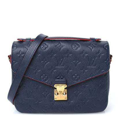 Louis Vuitton Empreinte Pochette Metis Marine Rouge 1 of 11