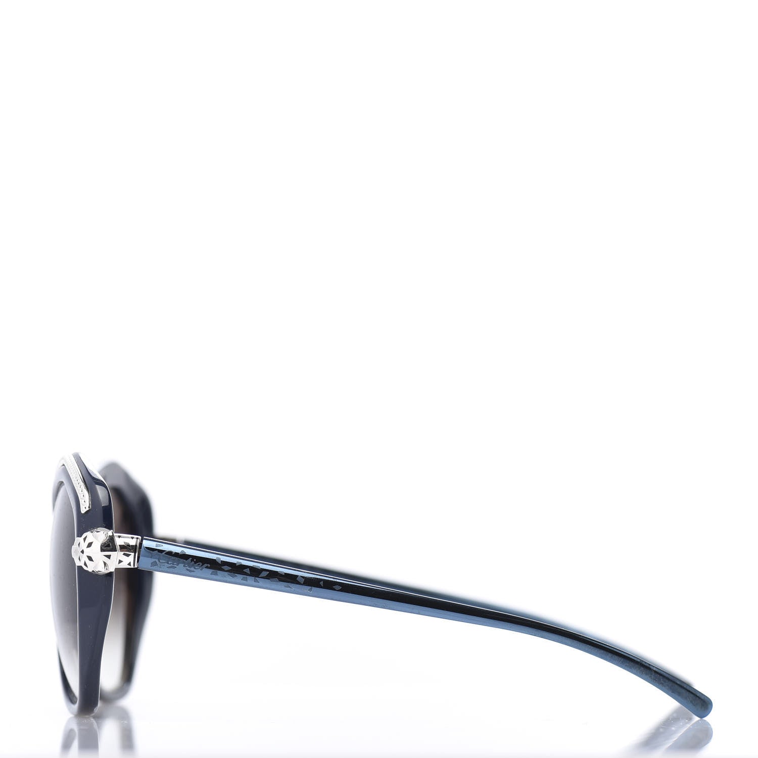 Cartier Panthere Wild De Sunglasses Blue 3 of 10