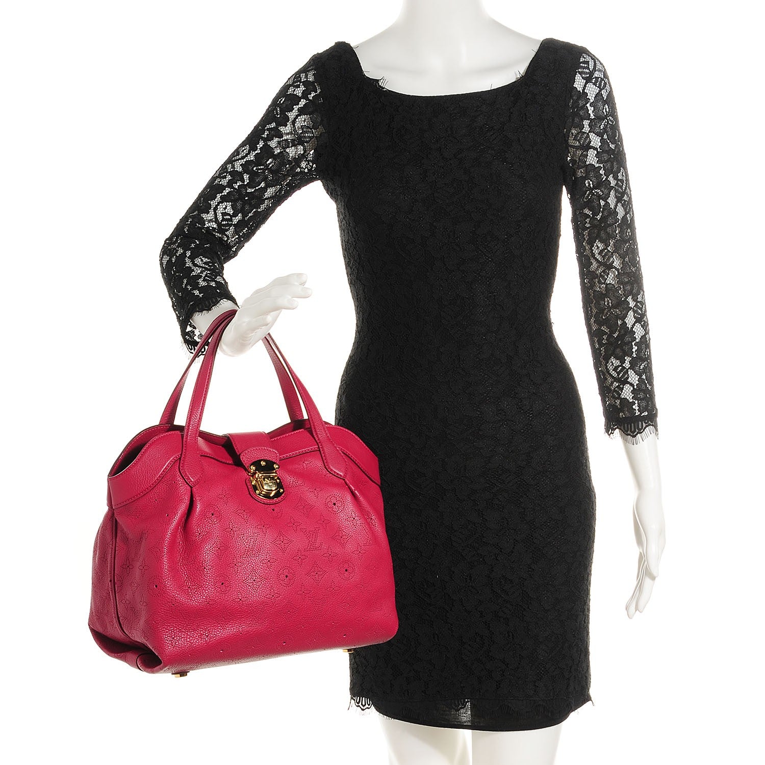 Louis Vuitton Mahina Cirrus PM Grenat 2 of 8