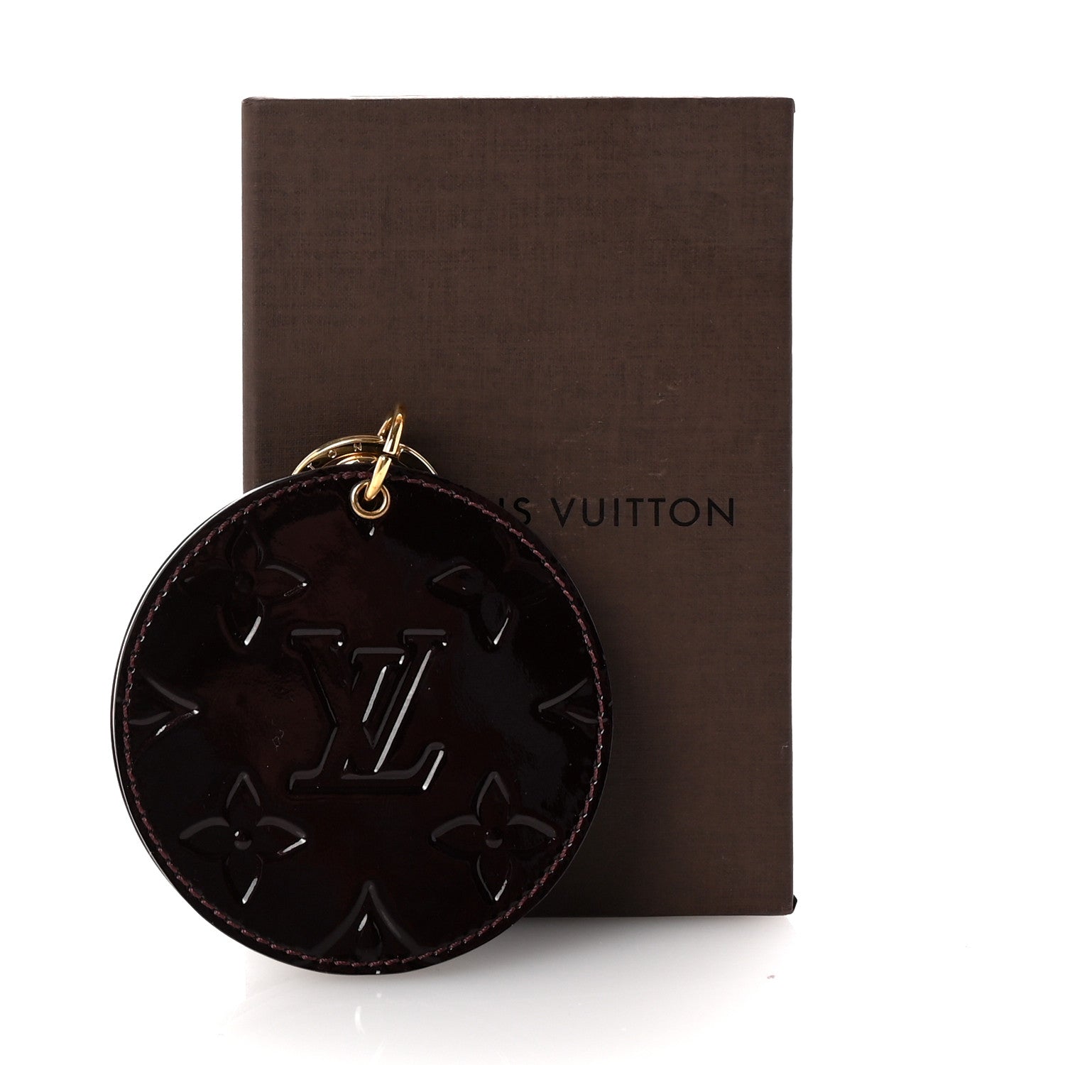 Louis Vuitton Vernis Mirror Bag Charm Amarante 4 of 4