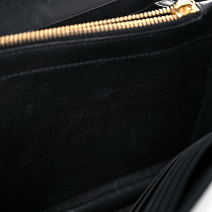 Saint Laurent Calfskin Classic Y Ligne Chain Wallet Black 14 of 20