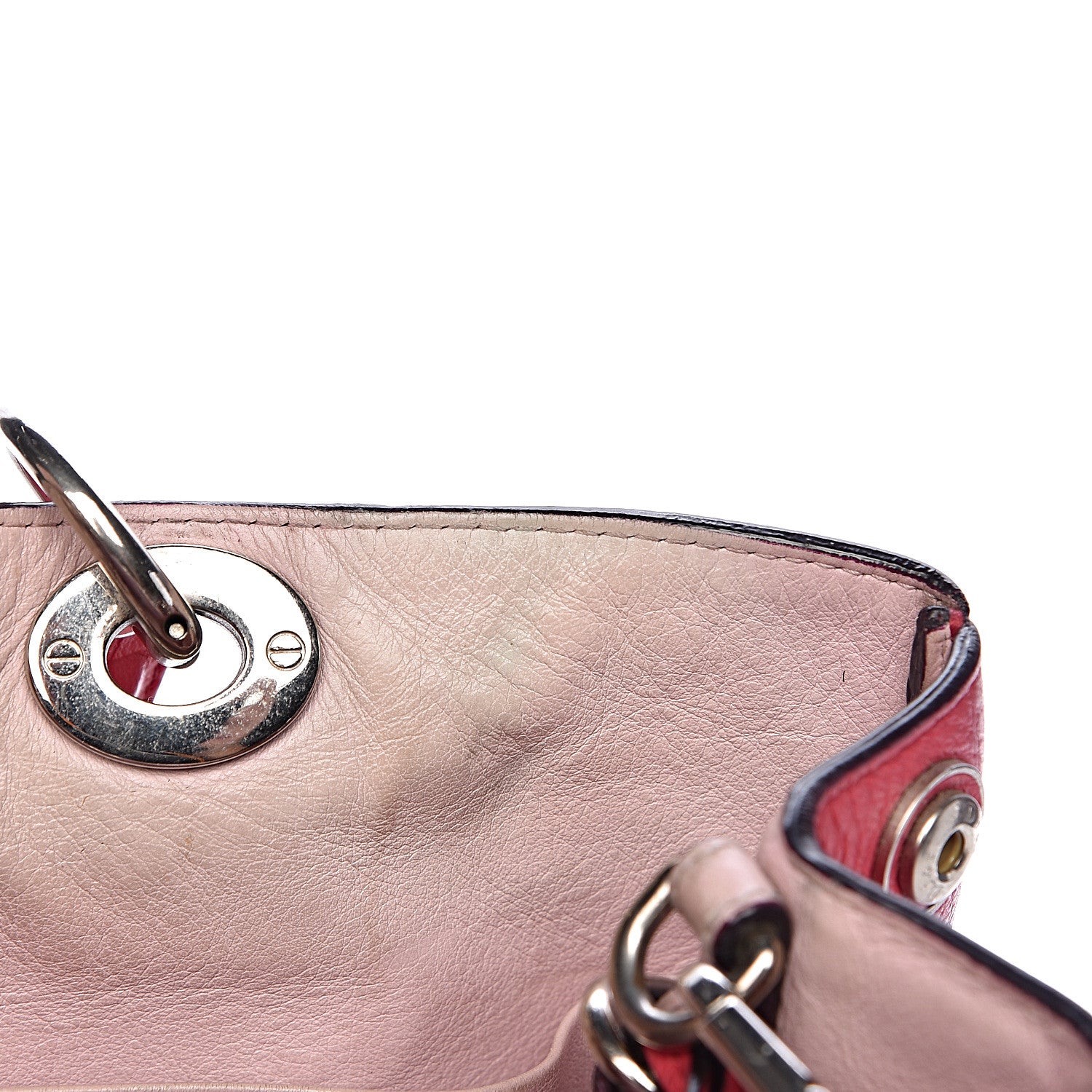 Christian Dior Bullcalf Medium Diorissimo Tote Pink 12 of 24