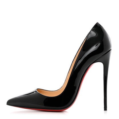 Christian Louboutin Patent So Kate 120 Pumps 37.5 Black 1 of 10