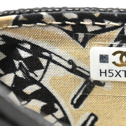 Chanel Caviar Quilted Striated Card Holder Black 8 of 8