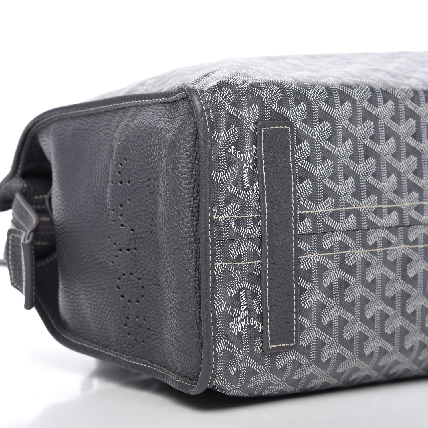 Goyard Goyardine Sac Hardy Pet Carrier PM Grey 6 of 9