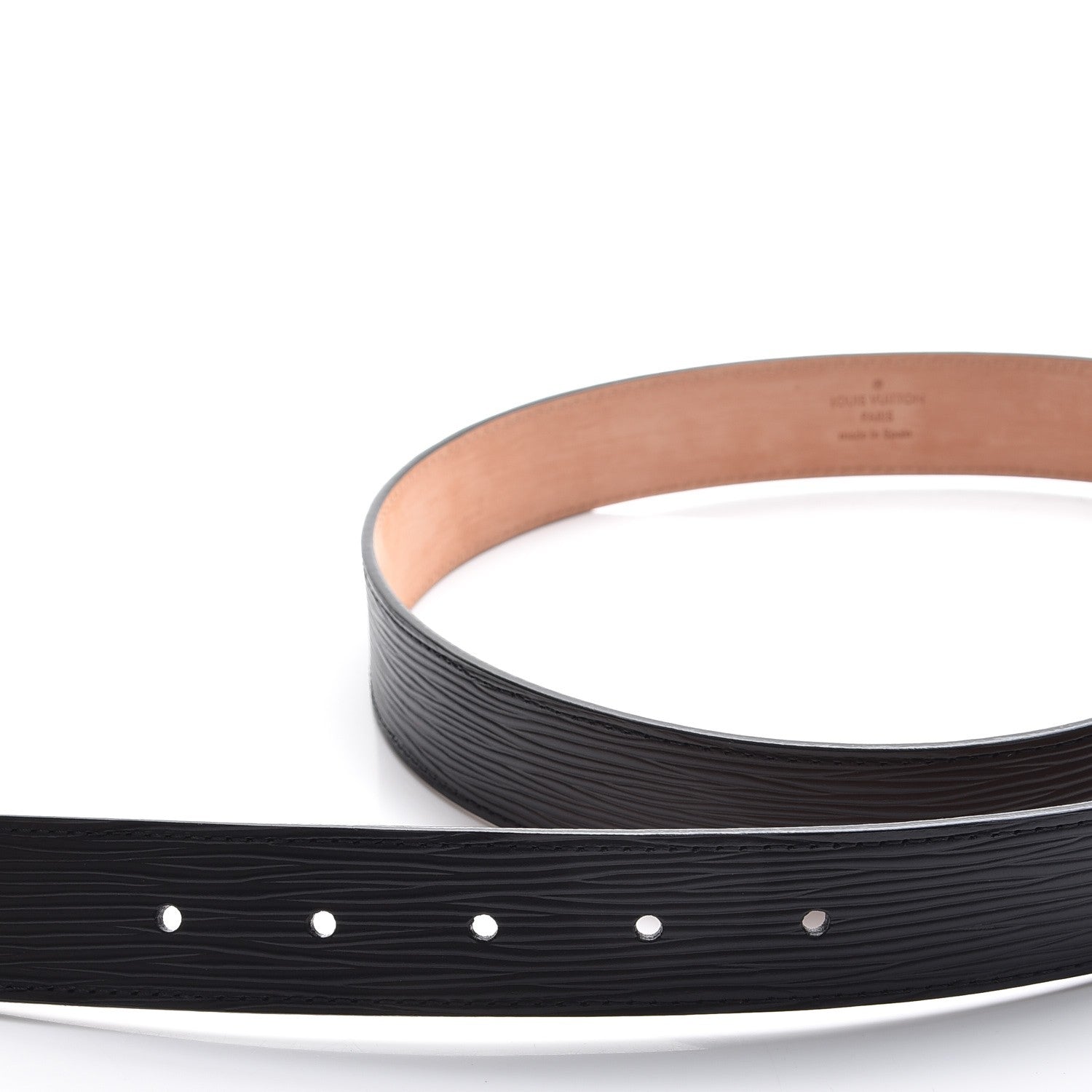 Louis Vuitton Epi 30mm LV Initiales Belt 85 34 Black 8 of 10