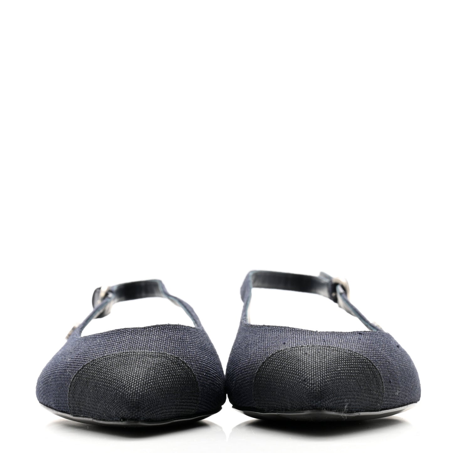 Denim Pearl Cap Toe CC Slingback 36