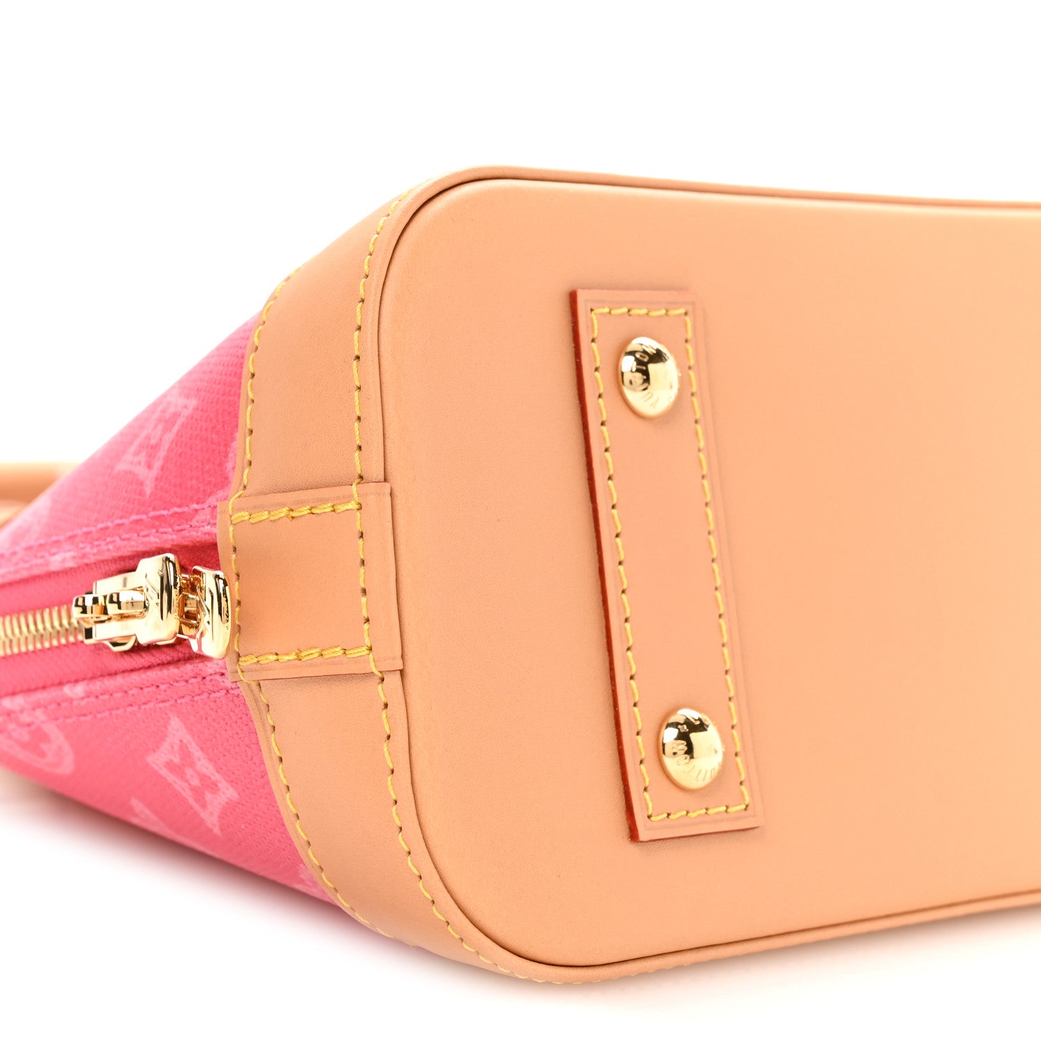 Louis Vuitton Monogram Origine Alma BB Rose Ruban 7 of 9