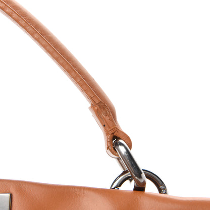 Fendi Calfskin Large Peekaboo Iconic Satchel Caramel 13 of 19
