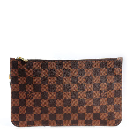 Louis Vuitton Damier Ebene Neverfull MM GM Pochette 1 of 7