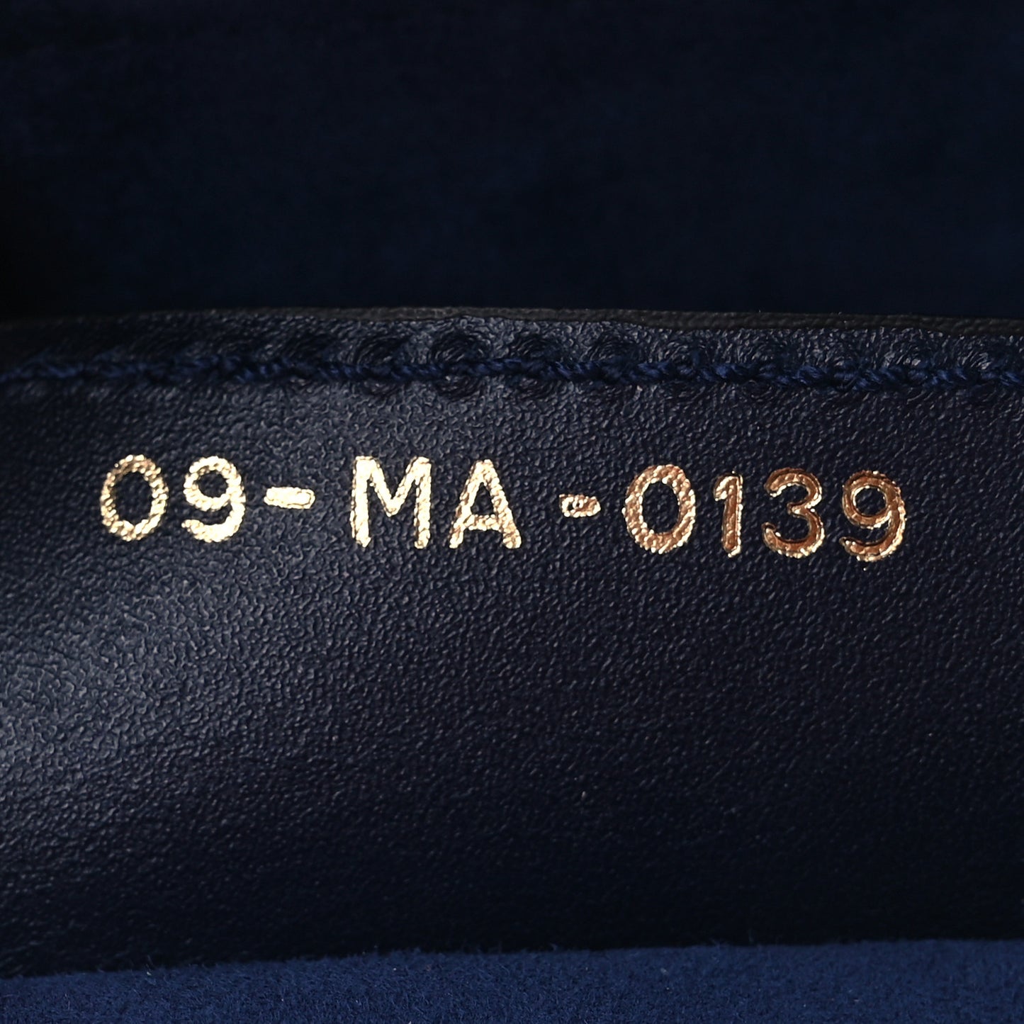 Calfskin Saddle Bag Blue