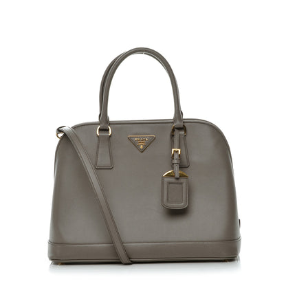 Prada Saffiano Lux Open Promenade Tote Argilla 1 of 8