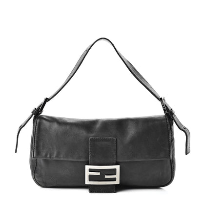 Fendi Calfskin Baguette Black 1 of 20