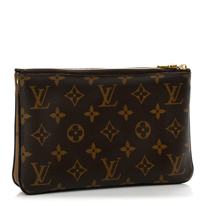 Louis Vuitton Reverse Monogram Giant Double Zip Pochette 3 of 12
