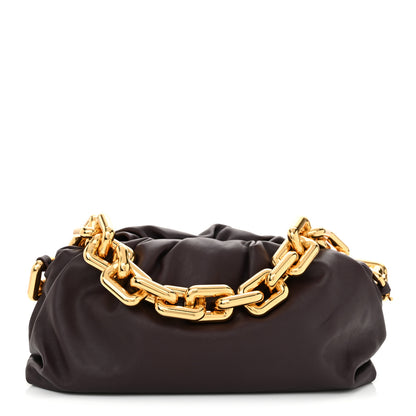 Bottega Veneta Calfskin The Pouch Chain Grape 1 of 10