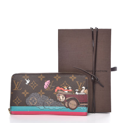Louis Vuitton Monogram 2015 Christmas Animation Zippy Wallet Hibiscus 10 of 10