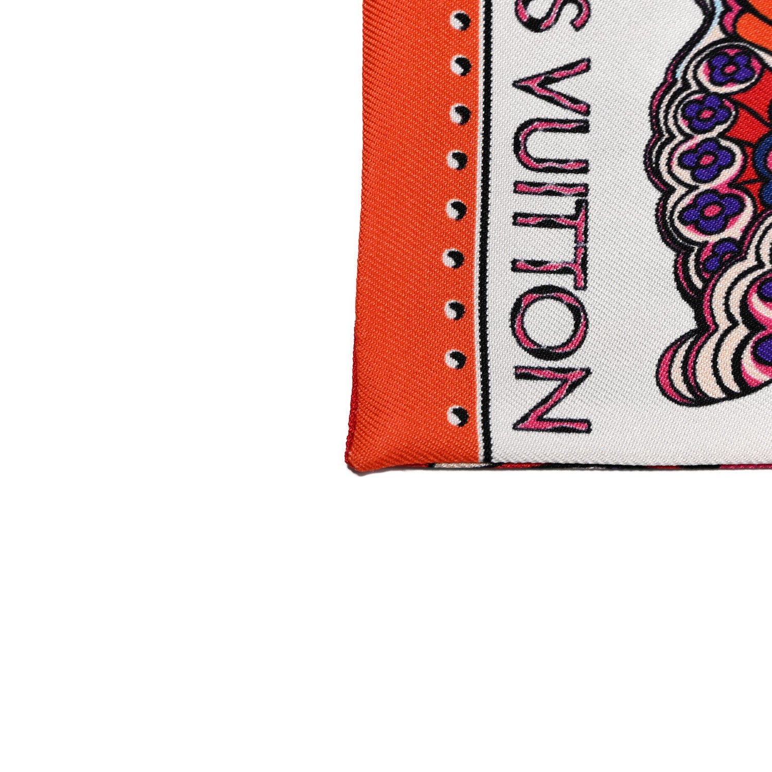 Louis Vuitton Silk Monogram World Of Love Bandeau White 8 of 10