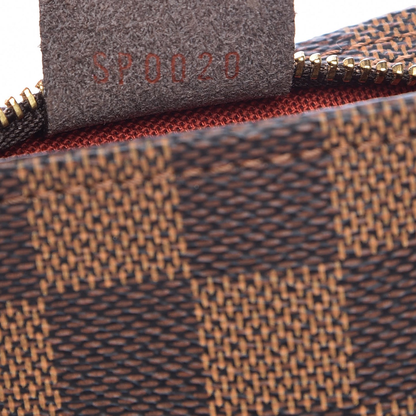 Damier Ebene Trousse Make Up Bag Pochette