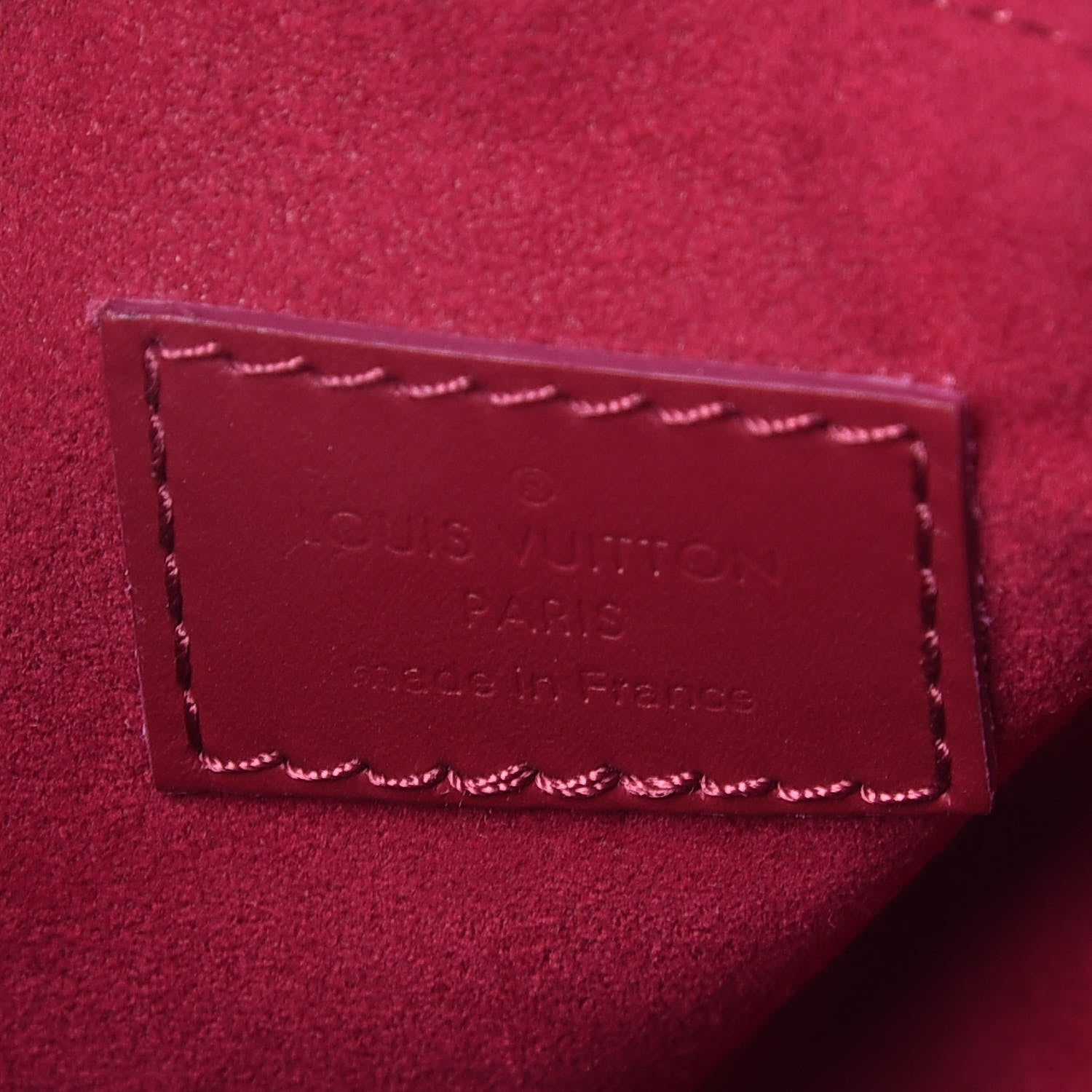 Louis Vuitton Monogram Pouch Noe Fuchsia 8 of 9
