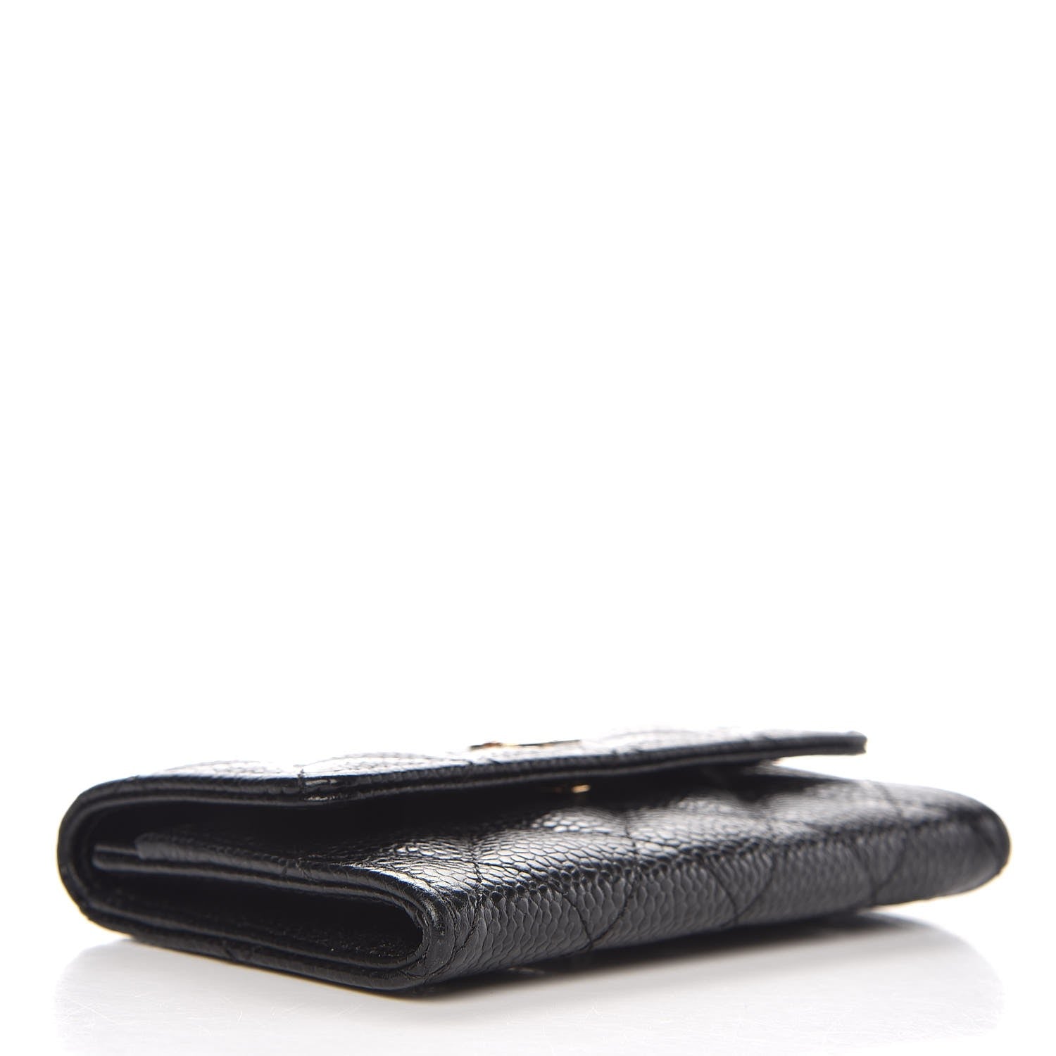Chanel Caviar Quilted Flap Card Holder Black 4 of 8
