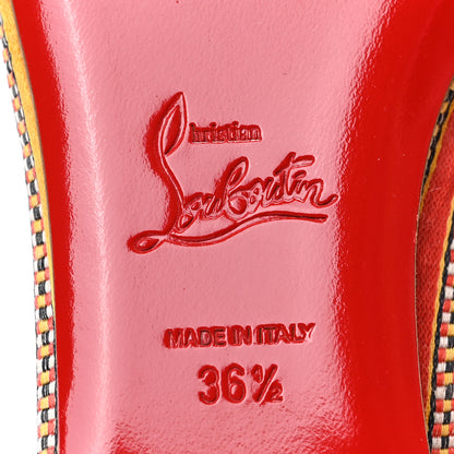 Christian Louboutin Damas Fabric Mamadrague Flats 36.5 Multicolor 6 of 7