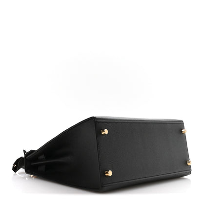 Hermes Epsom Kelly Sellier 28 Black 4 of 11