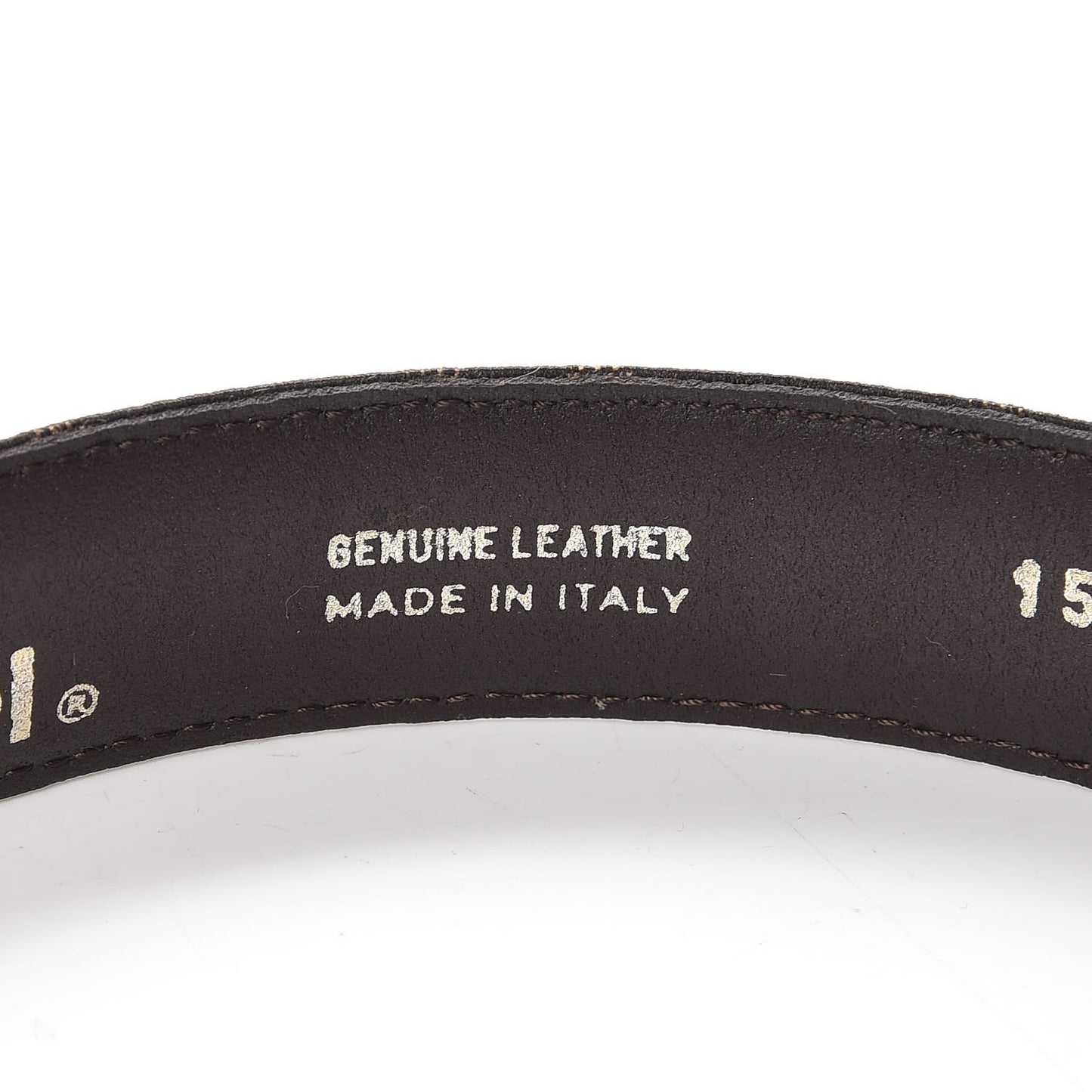 Calfskin FF Belt 100 40 Tobacco