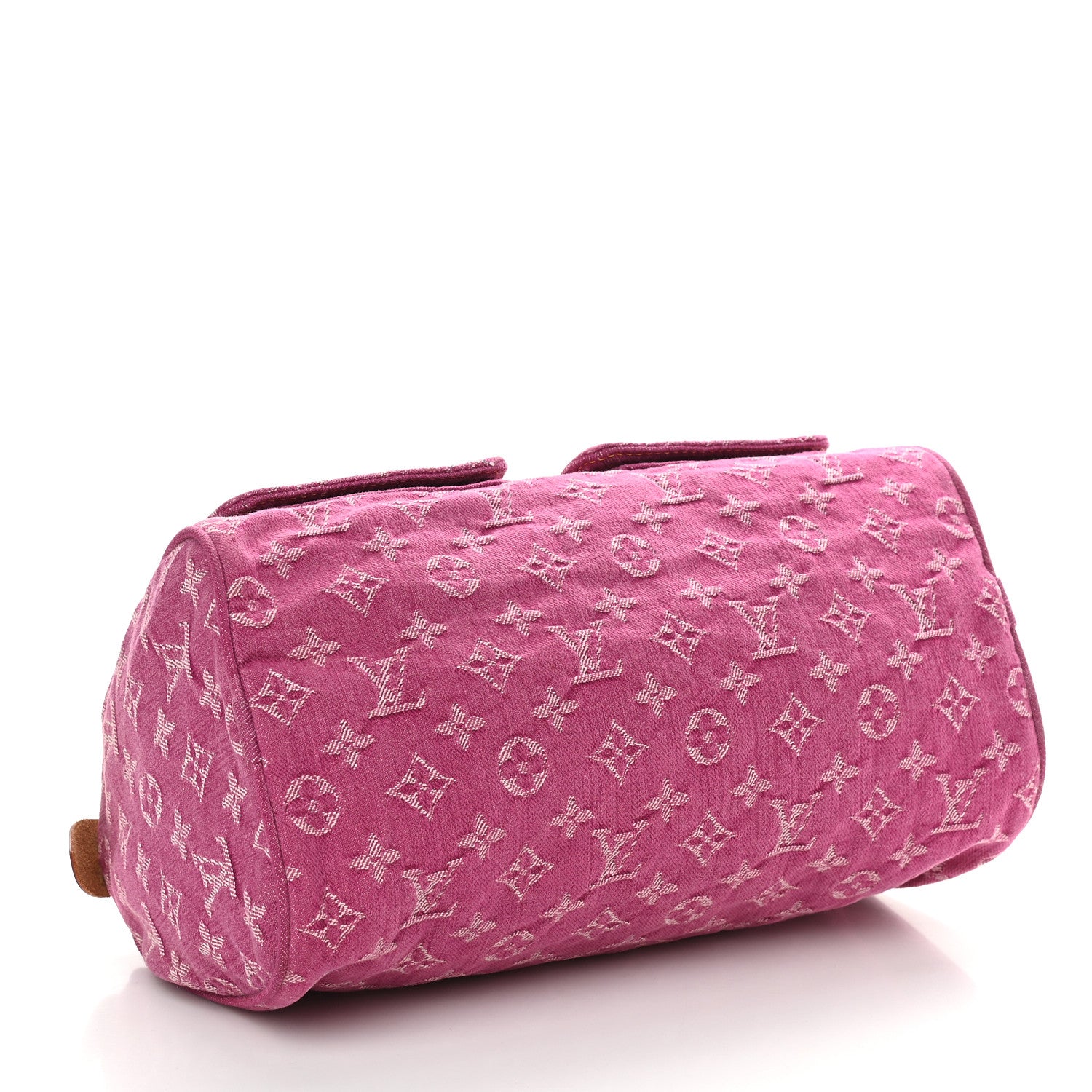 Louis Vuitton Monogram Denim Neo Speedy Fuchsia 4 of 9
