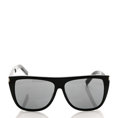 Saint Laurent Acetate SL1 Sunglasses Black 2 of 8