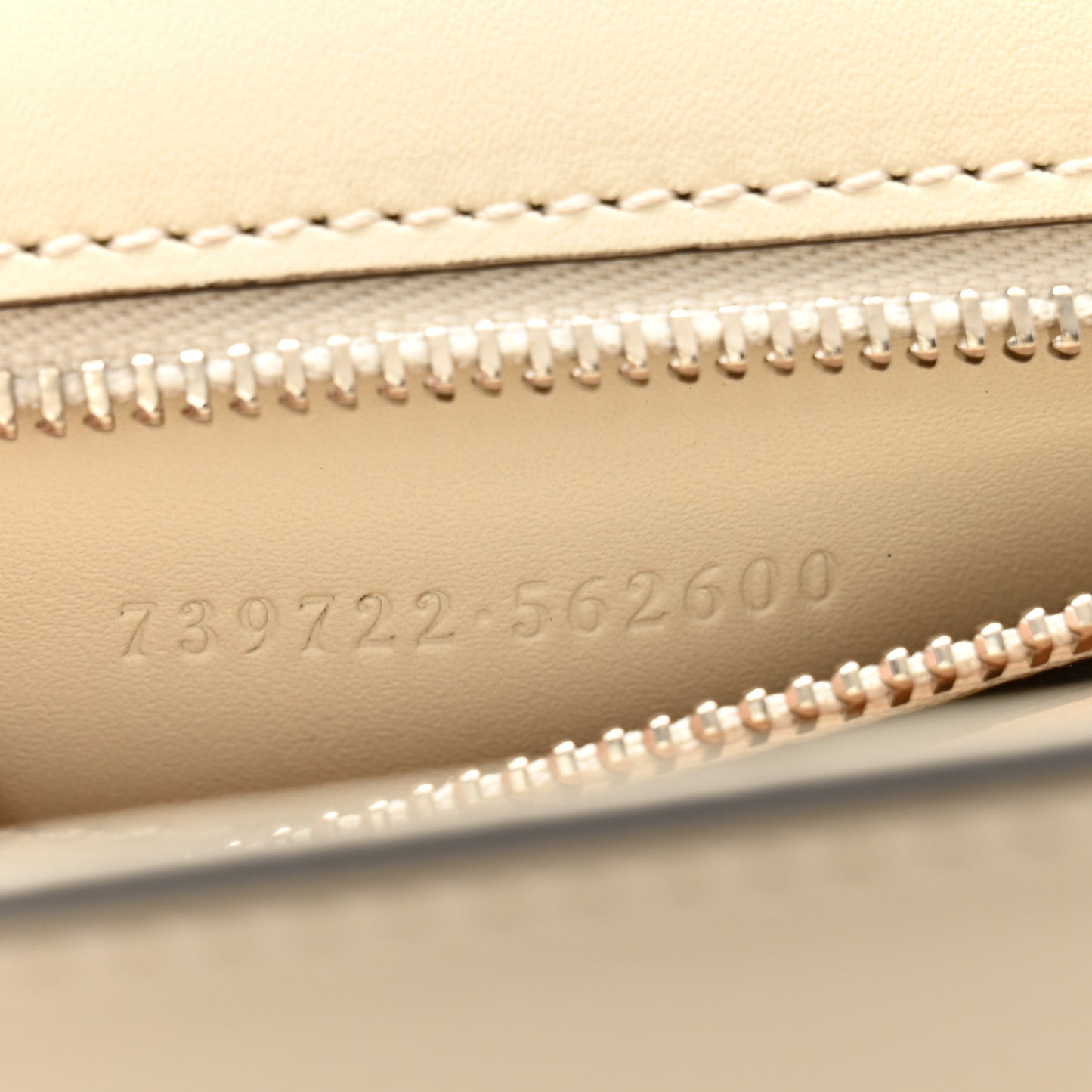 Senna Calfskin Petite GG Top Handle Shoulder Bag Mystic White