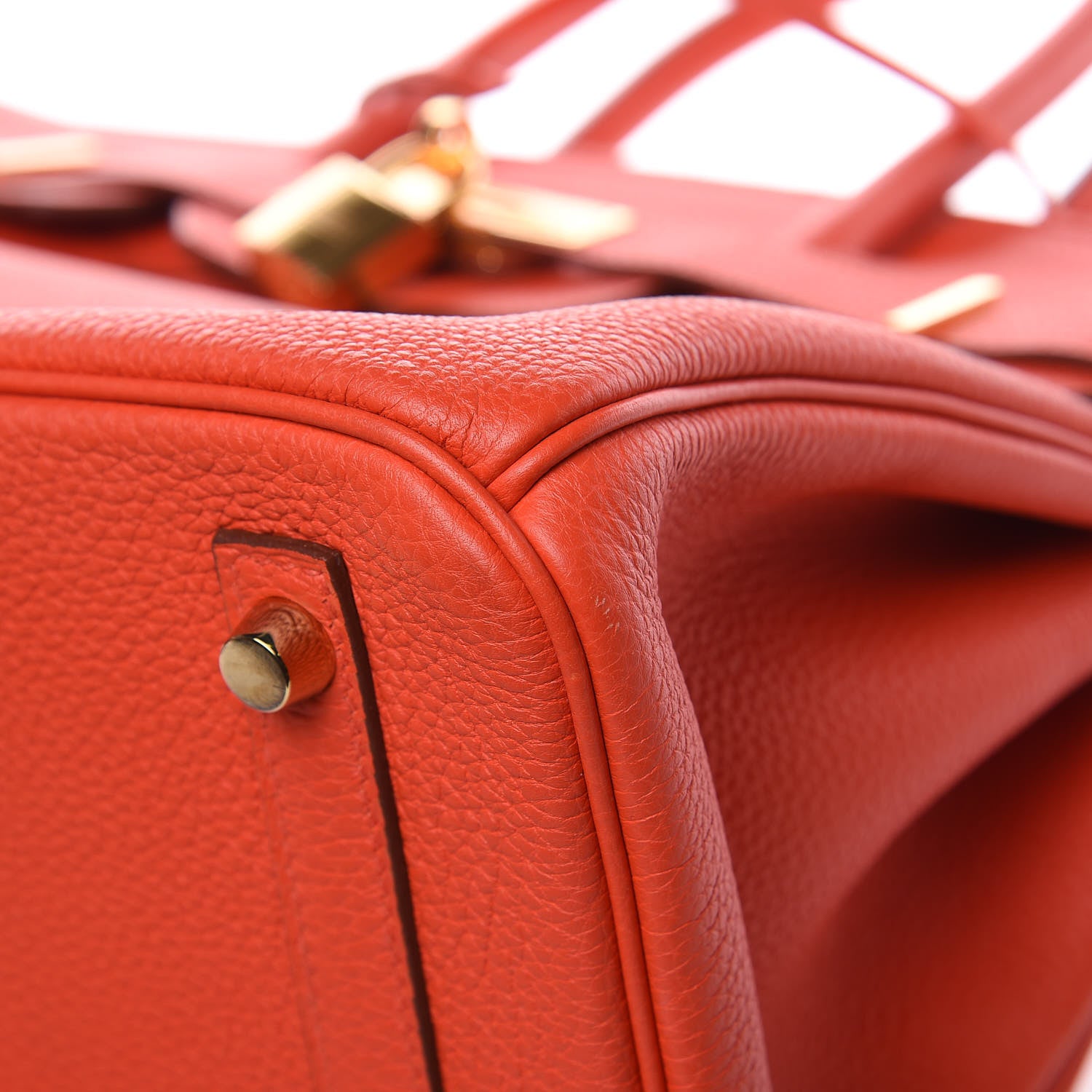 Hermes Togo Birkin 30 Capucine 31 of 35