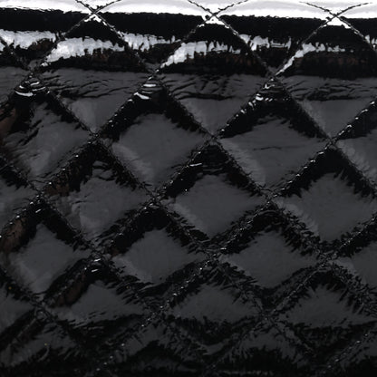 Chanel Patent Quilted Brilliant Wallet On Chain WOC Black 15 of 16