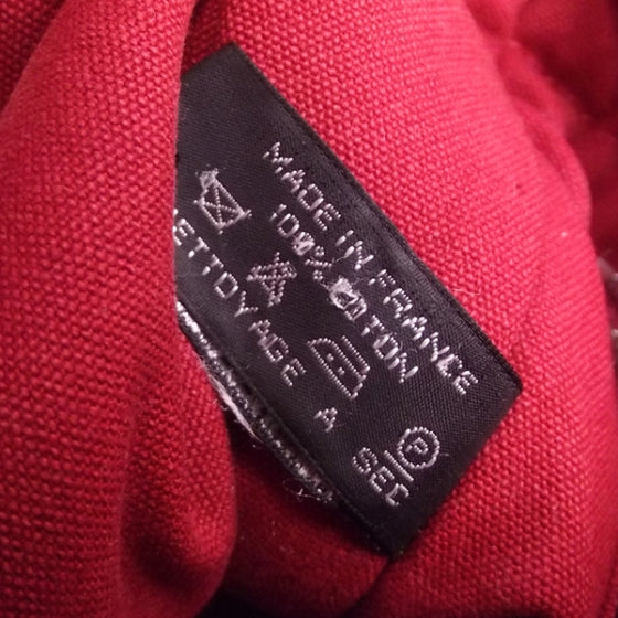 Canvas Harnais Tote Red