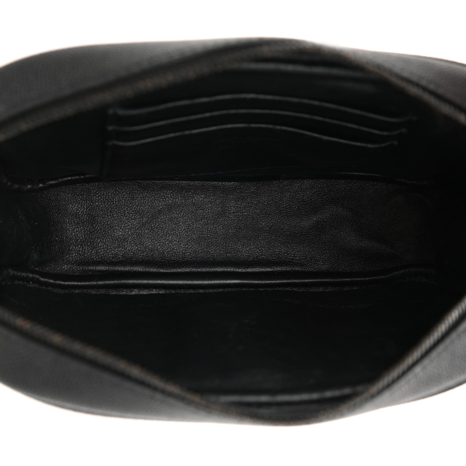 Saint Laurent Grain De Poudre Matelasse Monochrome Monogram Mini Lou Camera Bag Black 5 of 8
