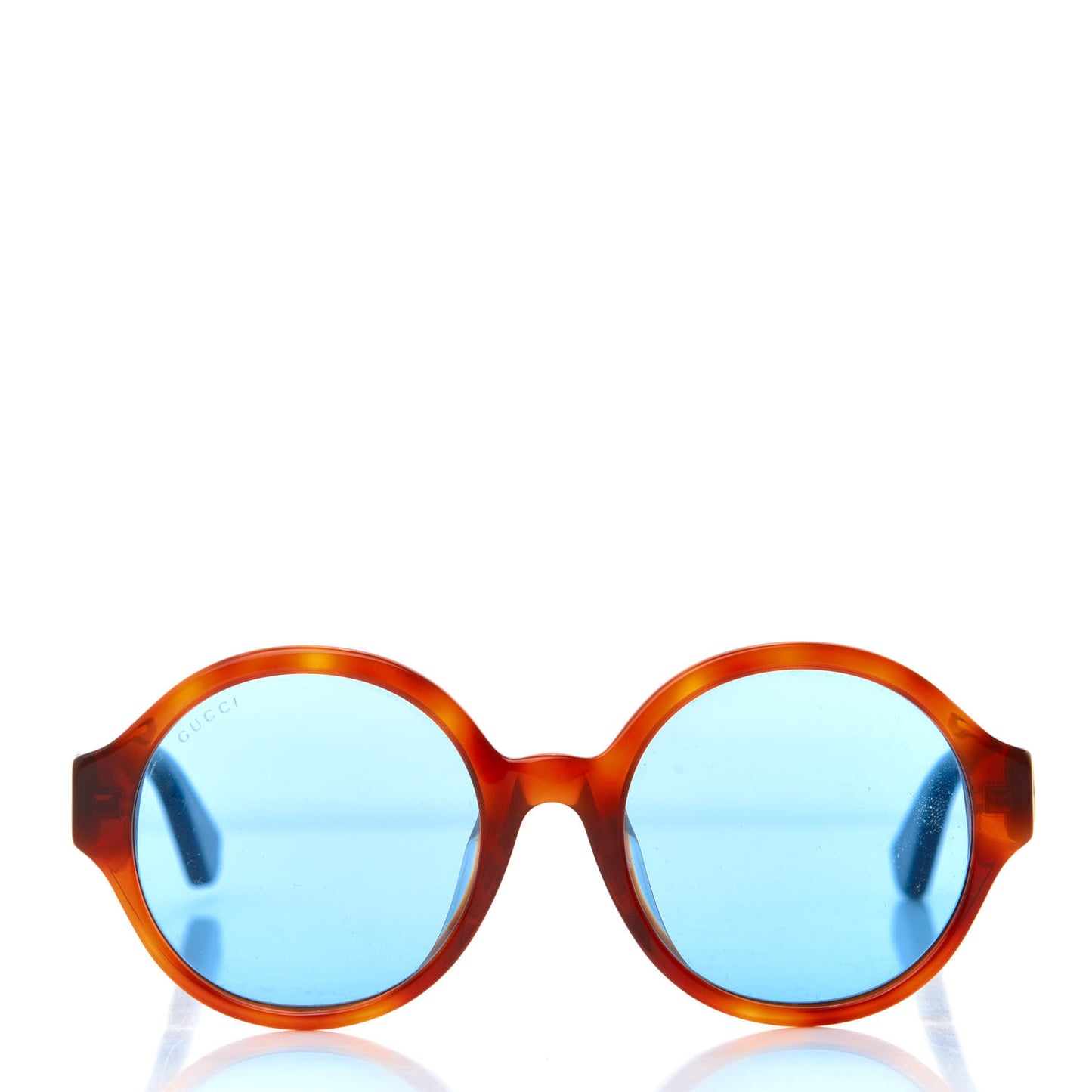 Round Web Sunglasses GG0280SA Tortoise