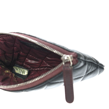 Chanel Lambskin Quilted Small Cosmetic Case Black 5 of 12