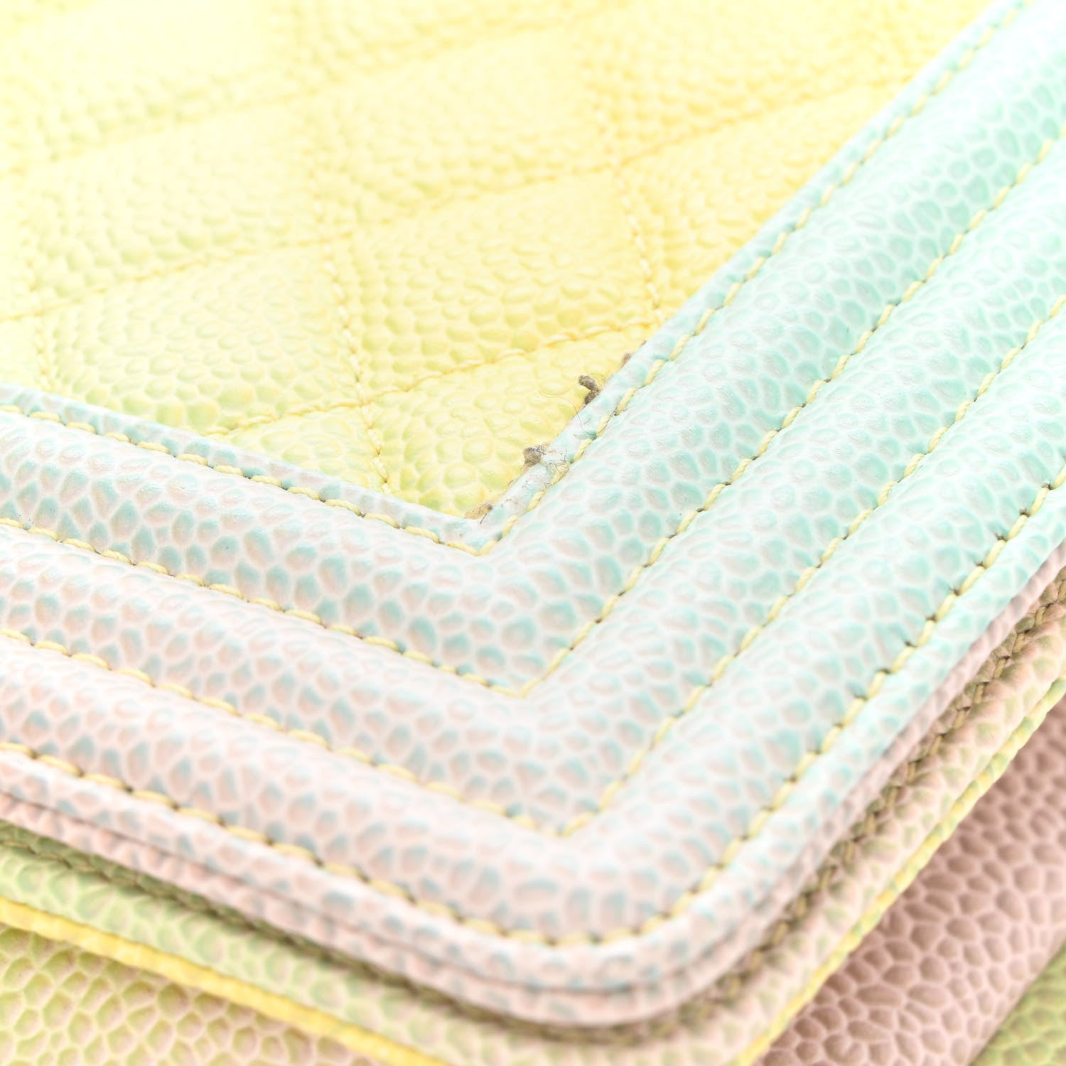 Chanel Caviar Quilted Medium Cuba Rainbow Boy Flap Pink Multicolor 11 of 11