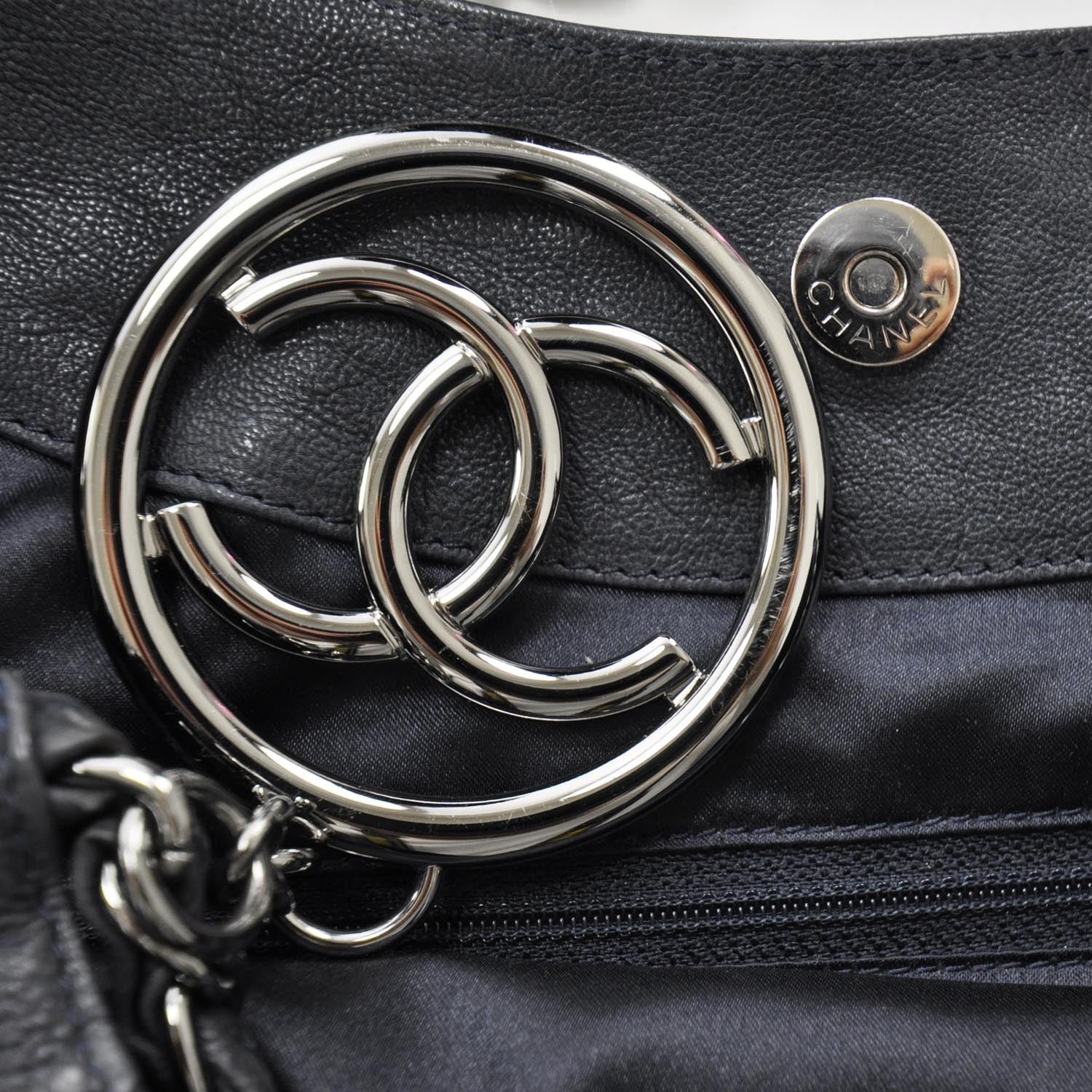 Chanel Leather Coco Cabas Black 8 of 10