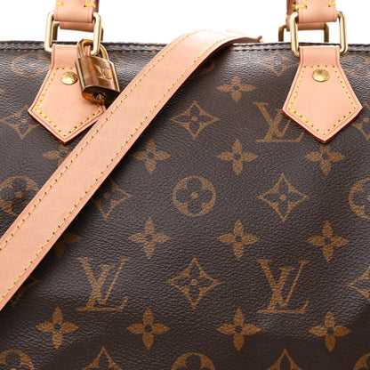 Louis Vuitton Monogram Speedy Bandouliere 30 8 of 14