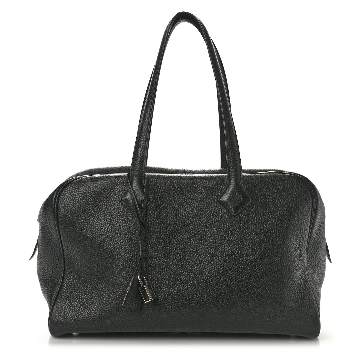 Hermes Taurillon Clemence Victoria II 35 Black 1 of 10