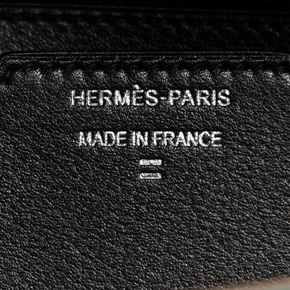 Hermes Evergrain Lizard Passant Long Wallet Bleu Indigo Vert Moyen 7 of 10