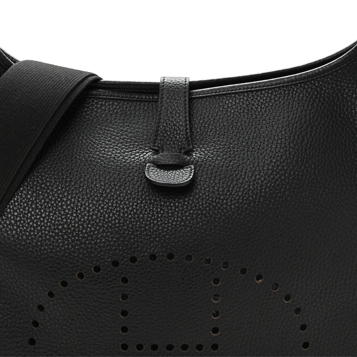 Hermes Taurillon Clemence EVELYNE III Black 8 of 10