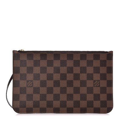 Louis Vuitton Damier Ebene Neverfull MM GM Pochette 1 of 8