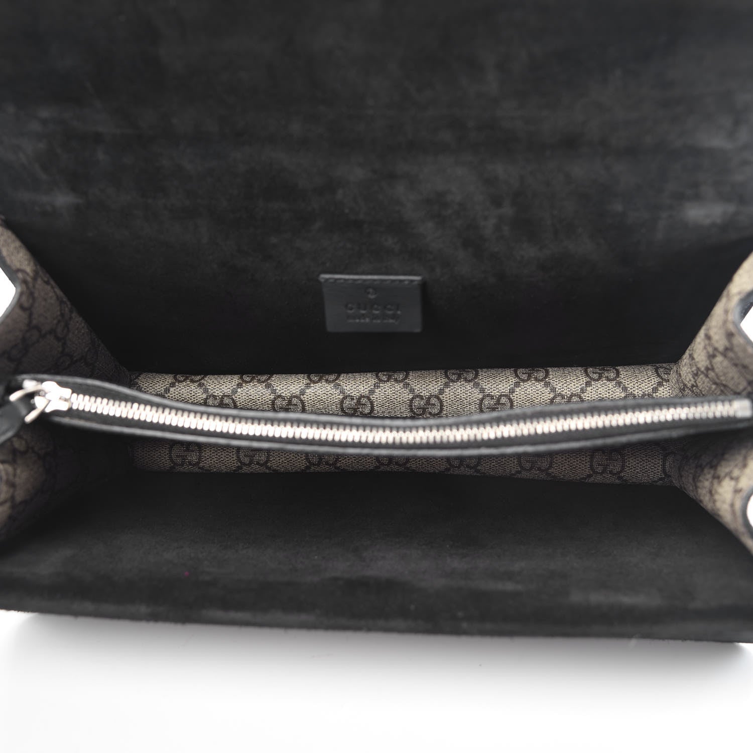 Gucci GG Supreme Monogram Small Dionysus Shoulder Bag Black 8 of 15