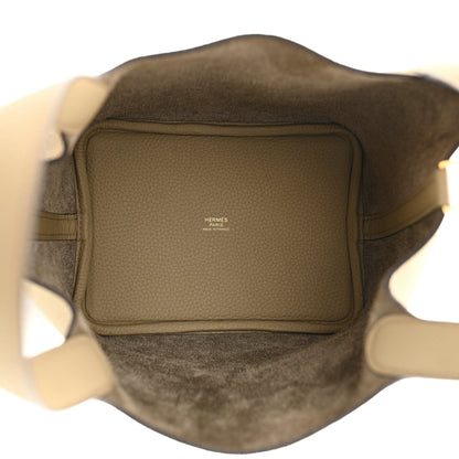Hermes Taurillon Clemence Picotin Lock 18 PM Trench 5 of 11