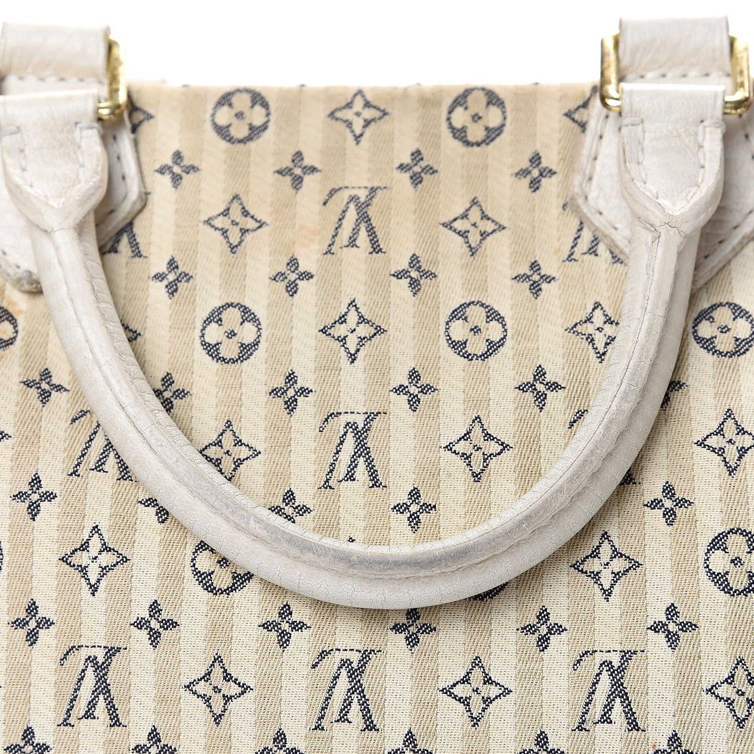 Louis Vuitton Mini Lin Croisette Speedy 30 Blue 13 of 19