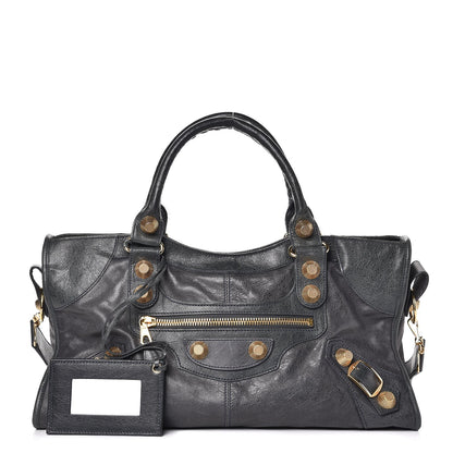 Balenciaga Agneau Giant 21 Gold Hardware Part Time Anthracite 1 of 13