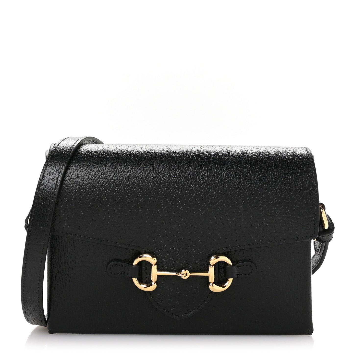 Calfskin Horsebit 1955 Shoulder Bag Black